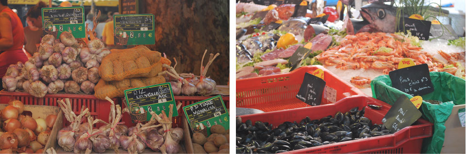 aix marché ail poisson