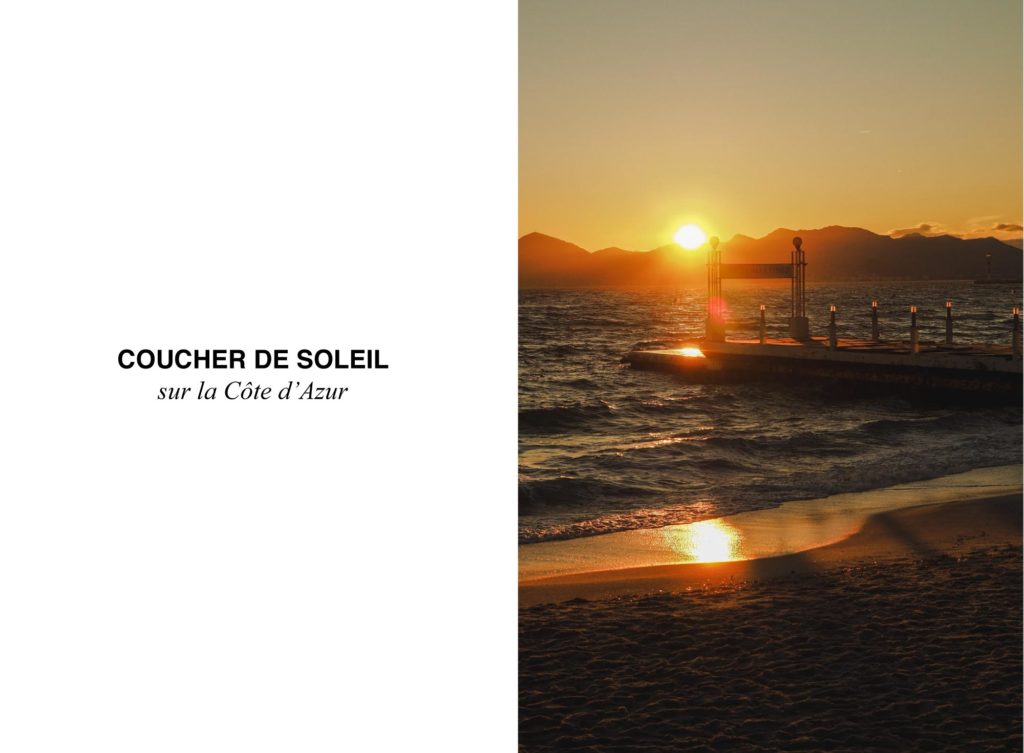 cannes coucher de soleil